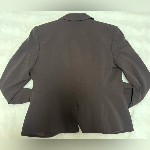 Calvin Klein Women's Dark Brown Blazer - Picture 3 of 4